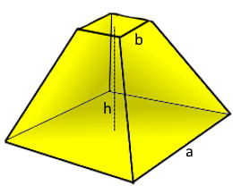 truncated pyramid